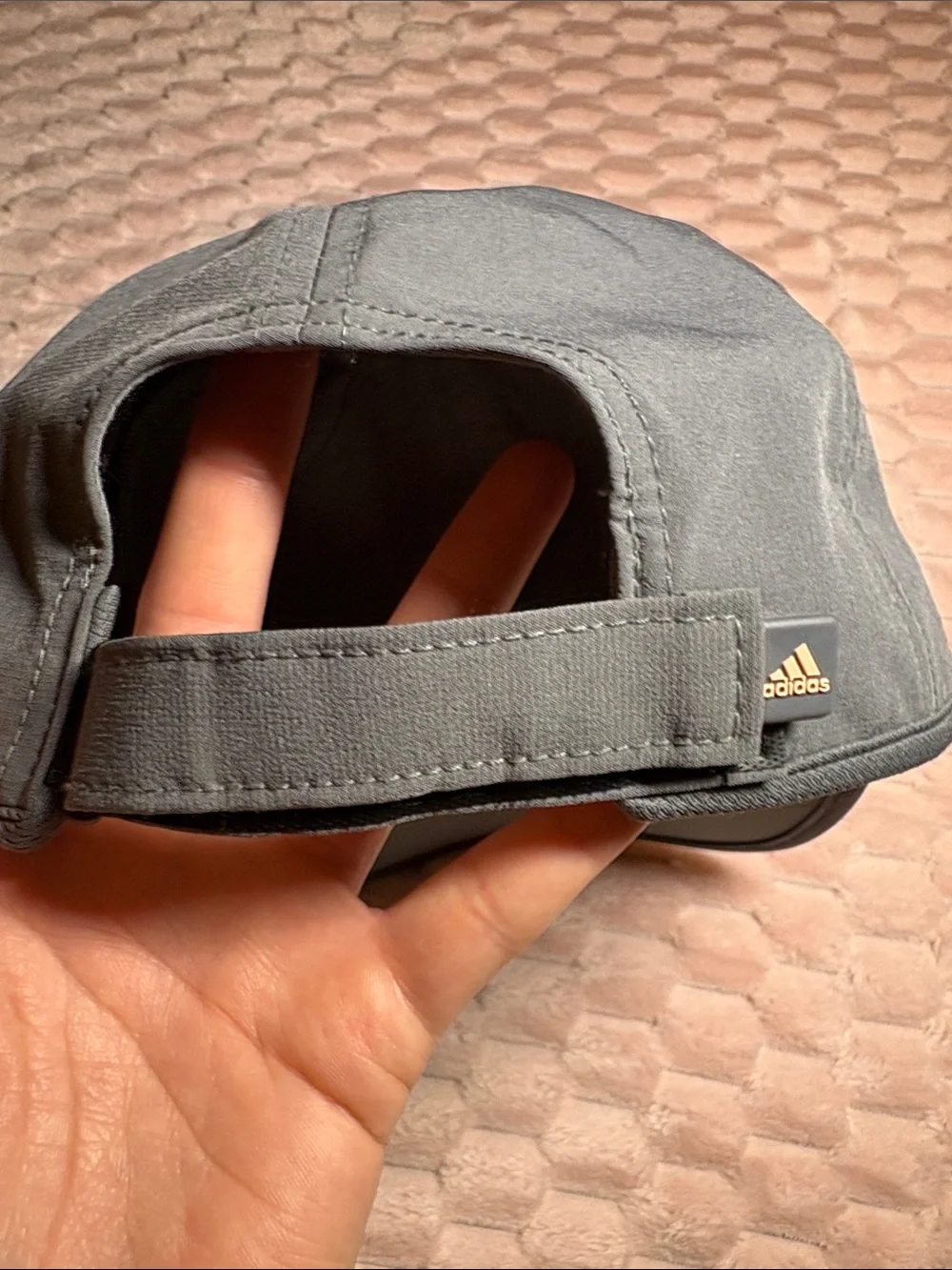 Adidas Gray Cap with Logo